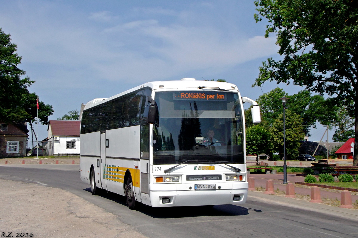 Литва, Ikarus EAG E98.06 № 124