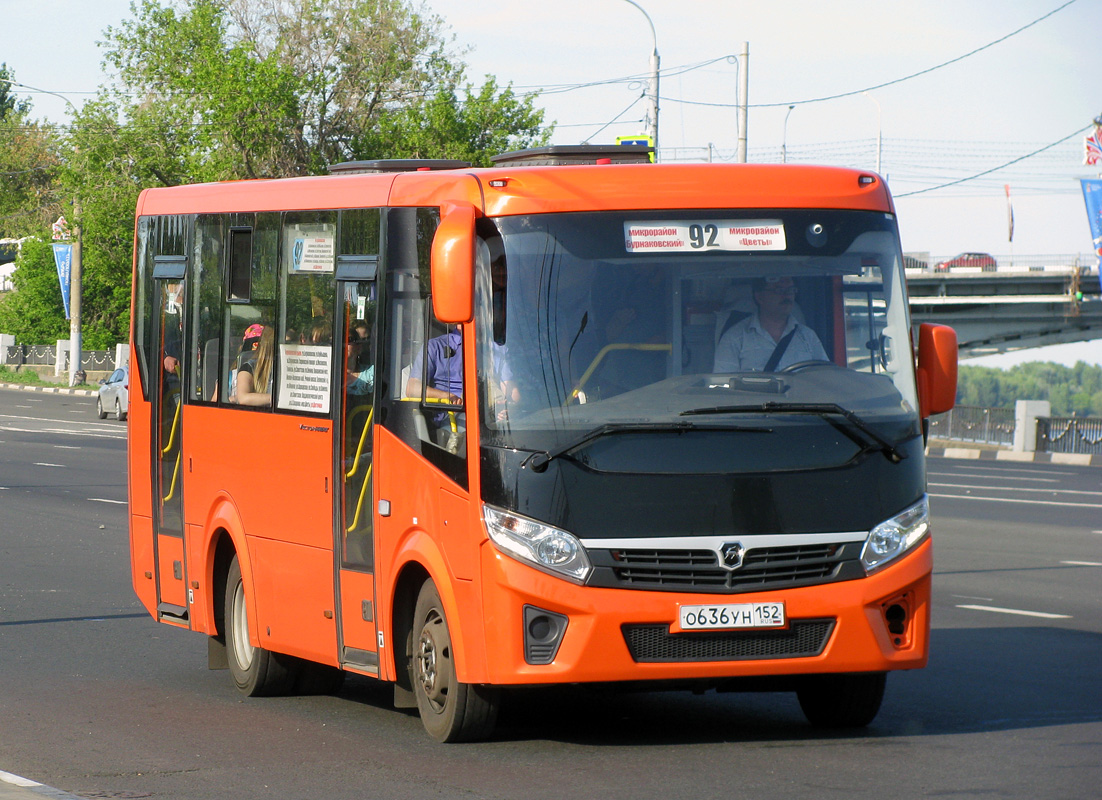 Ніжагародская вобласць, ПАЗ-320405-04 "Vector Next" № О 636 УН 152