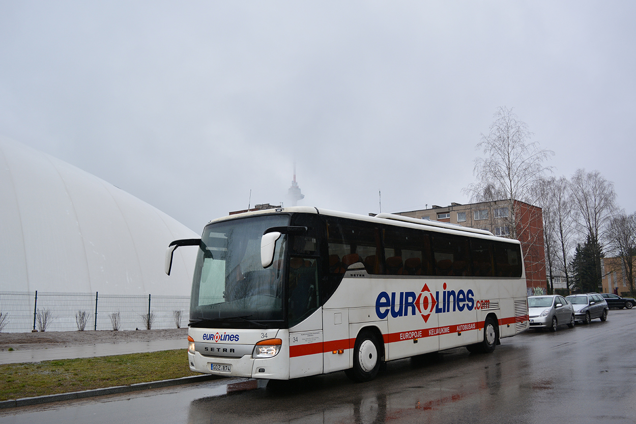 Литва, Setra S415GT-HD № 34