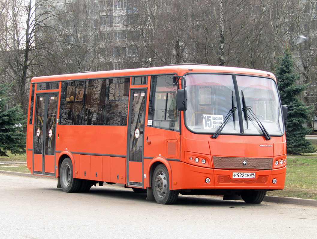 Тверская область, ПАЗ-320414-04 "Вектор" № Н 922 СМ 69