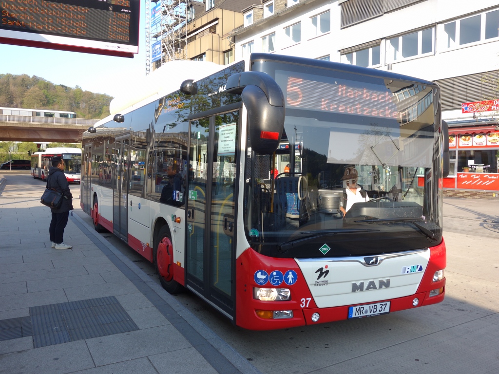 Hessen, MAN A21 Lion's City NL313 CNG sz.: 37