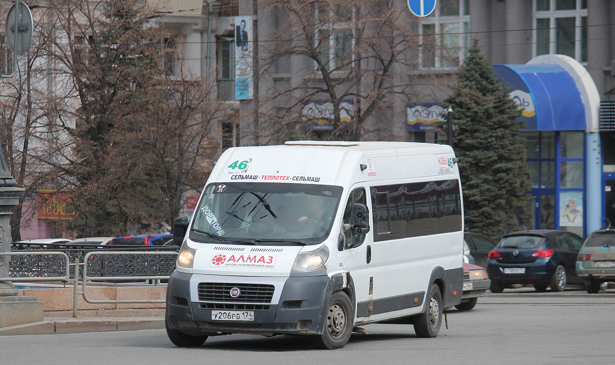 Челябинская область, Нижегородец-FST613 (FIAT Ducato) № У 206 РВ 174