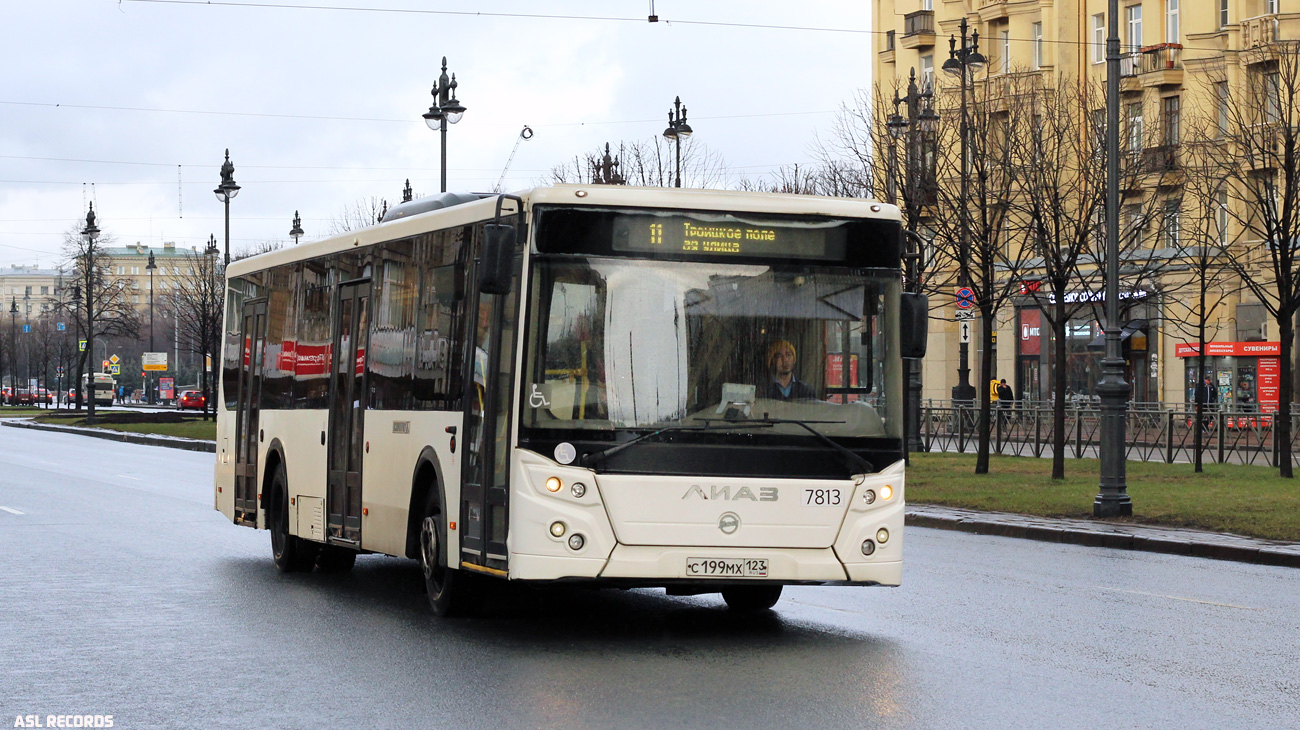 Санкт-Петербург, ЛиАЗ-5292.30 № 7813