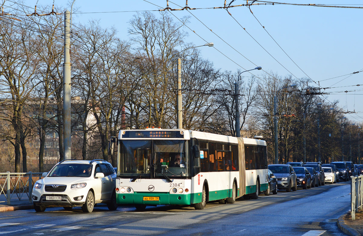 Санкт-Петербург, ЛиАЗ-6213.20 № 2304