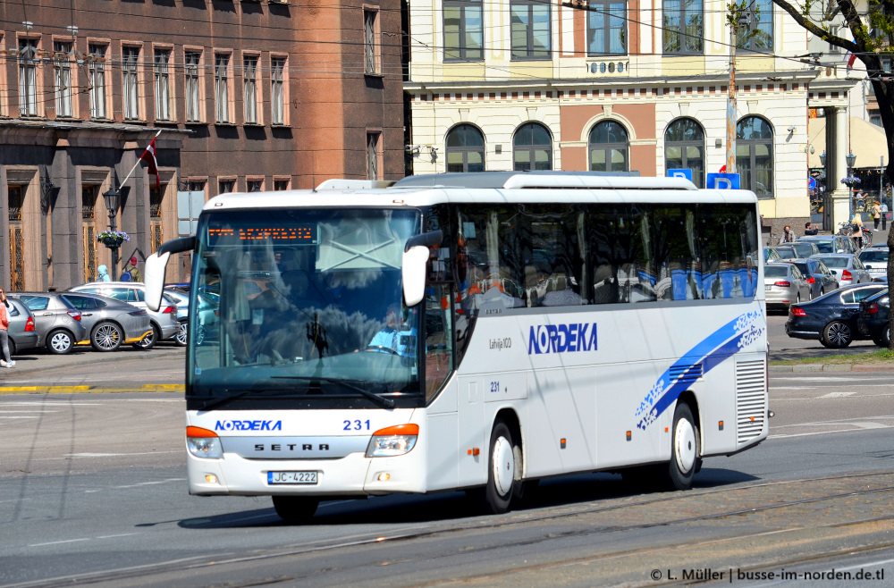 Латвия, Setra S415GT-HD № 231