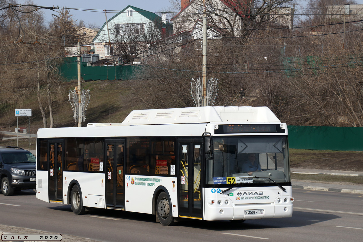 Воронежская область, ЛиАЗ-5292.67 (CNG) № Е 350 ВН 136