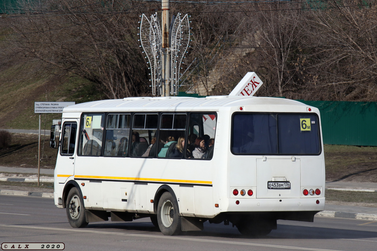 Воронежская область, ПАЗ-4234-05 № Е 453 ВМ 136