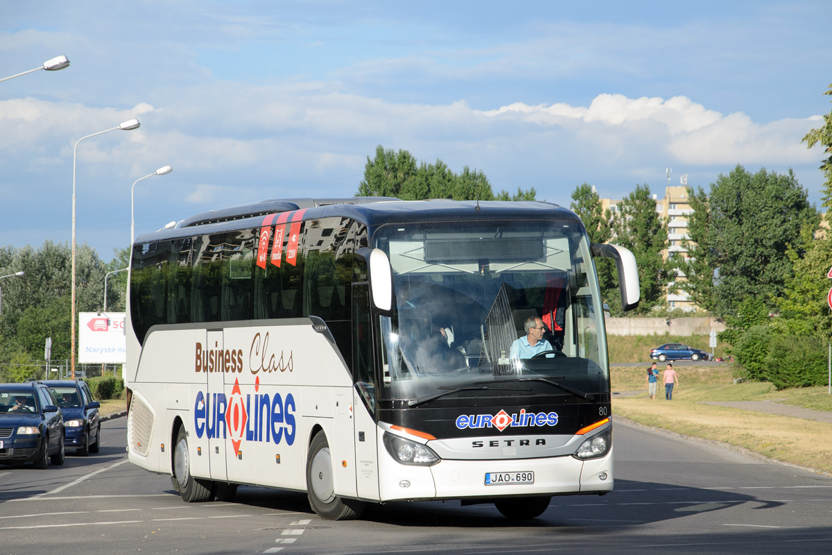 Литва, Setra S516HD/2 № 80