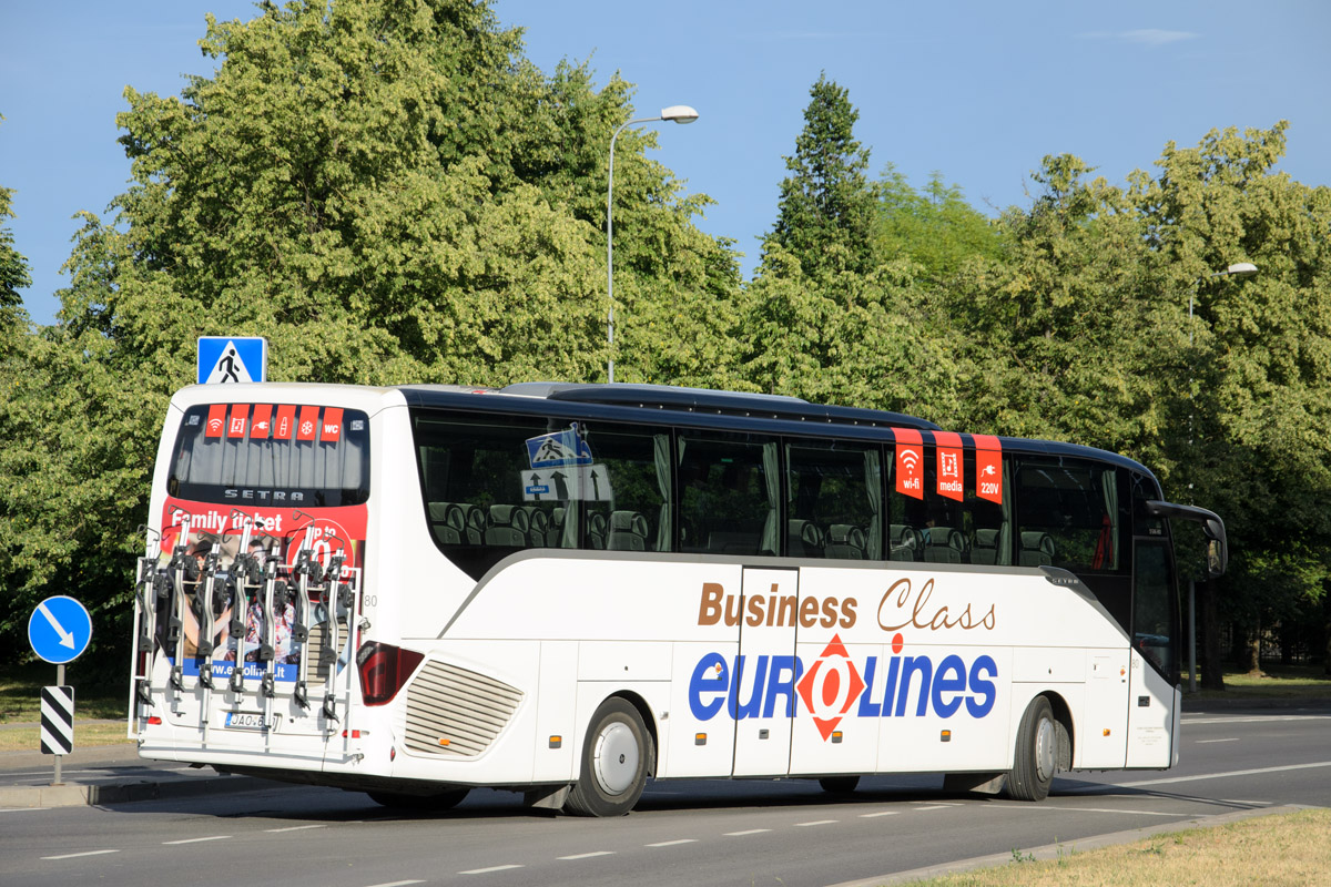 Литва, Setra S516HD/2 № 80