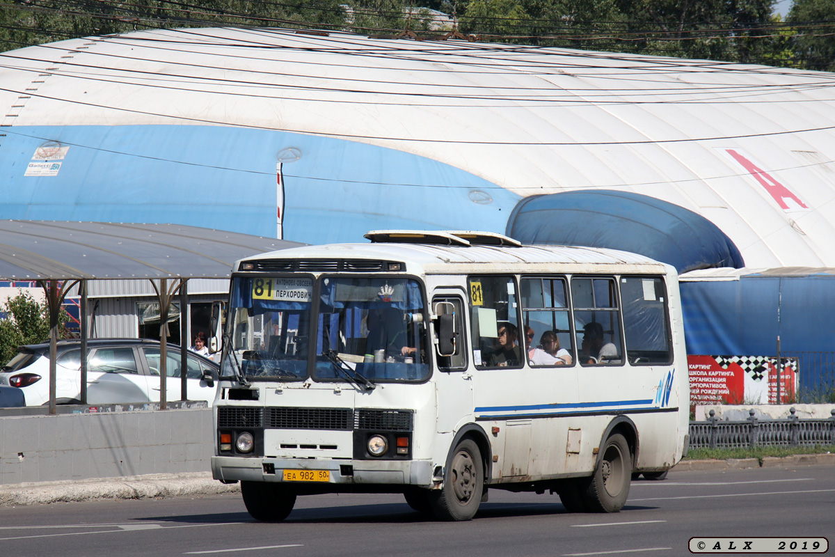 Воронежская область, ПАЗ-32054 № ЕА 982 50