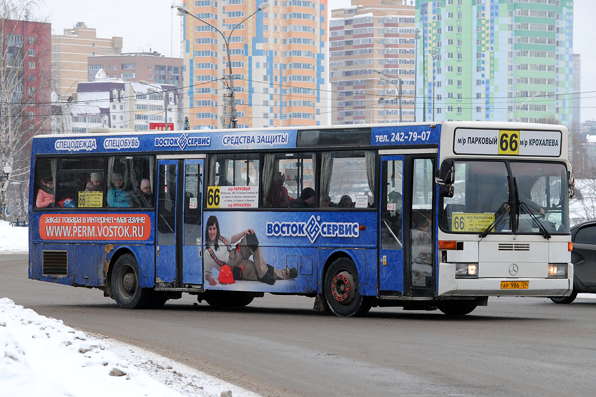 Perm region, Mercedes-Benz O405 Nr. АР 986 59