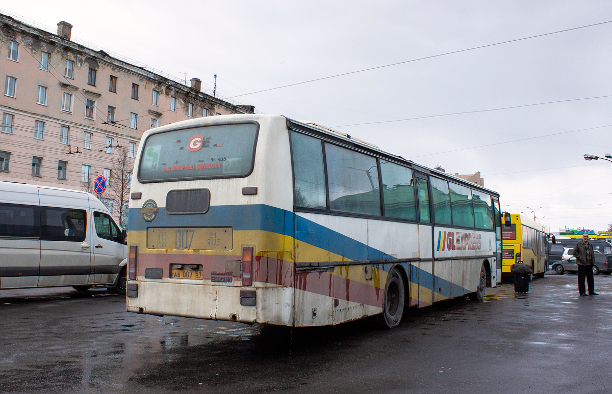 Мурманская область, Van Hool T8 Alizée 260 № АВ 007 51