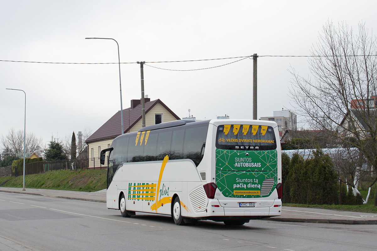 Литва, Setra S516HD/2 № 486