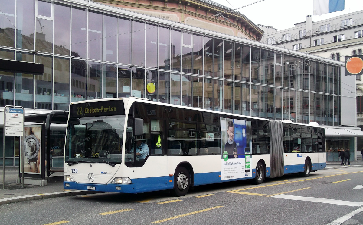 Швейцария, Mercedes-Benz O530G Citaro G № 129