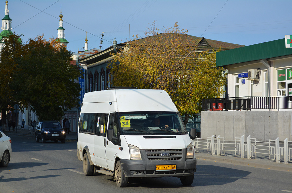 Тюменская область, Нижегородец-222709  (Ford Transit) № АЕ 781 72