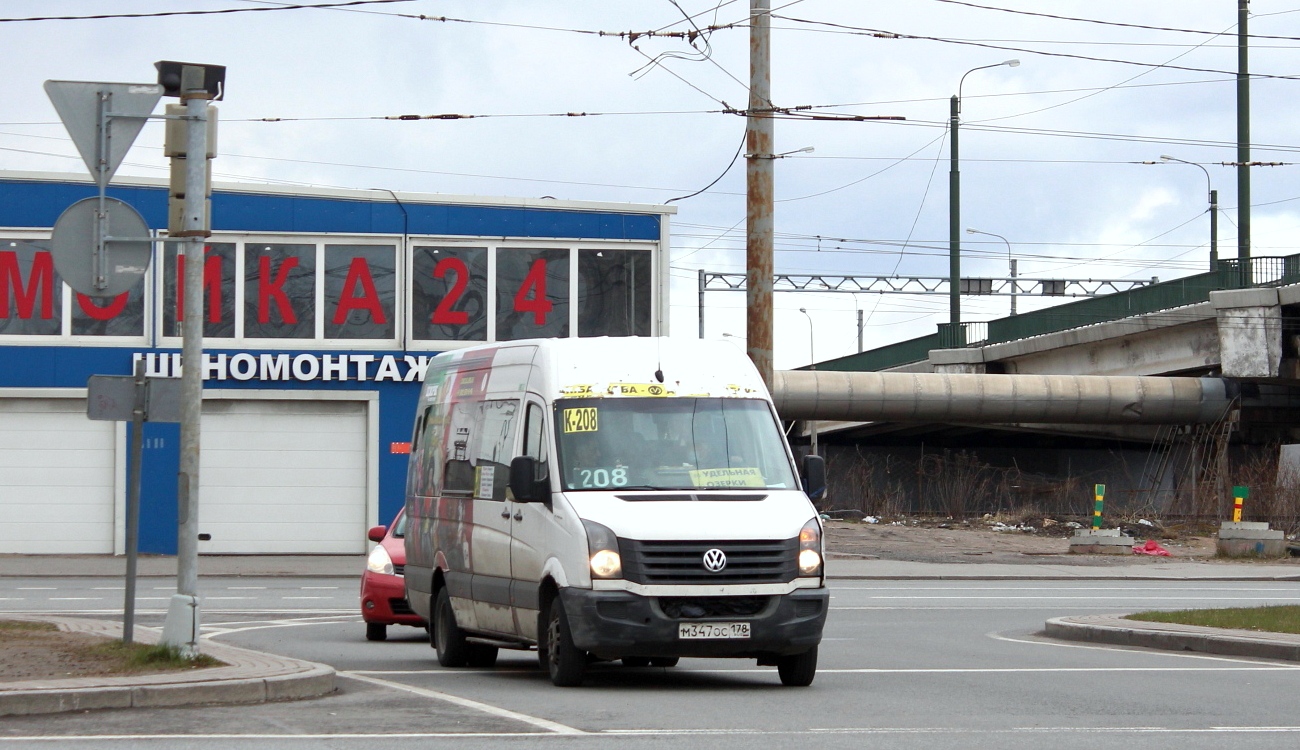 Санкт-Петербург, БТД-2219 (Volkswagen Crafter) № М 347 ОС 178