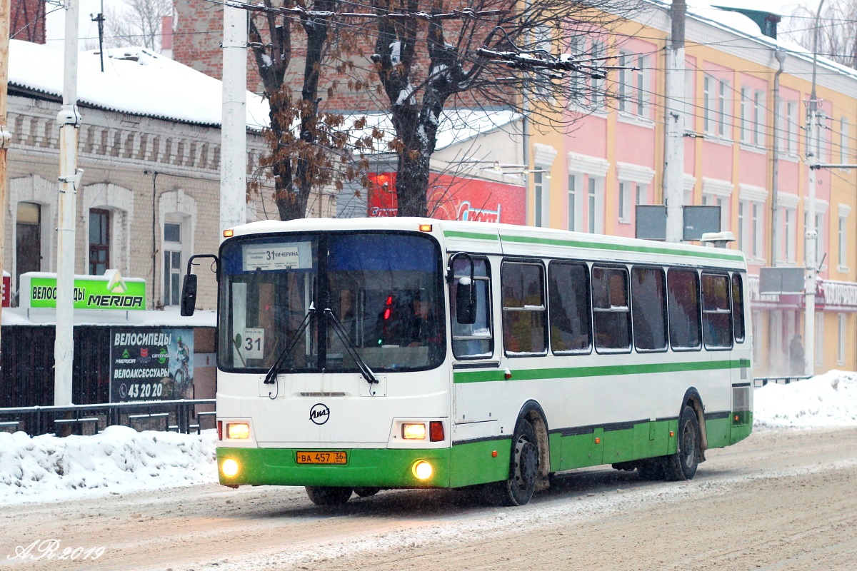 Тамбовская область, ЛиАЗ-5256.36 № ВА 457 36 — Фото — Автобусный транспорт