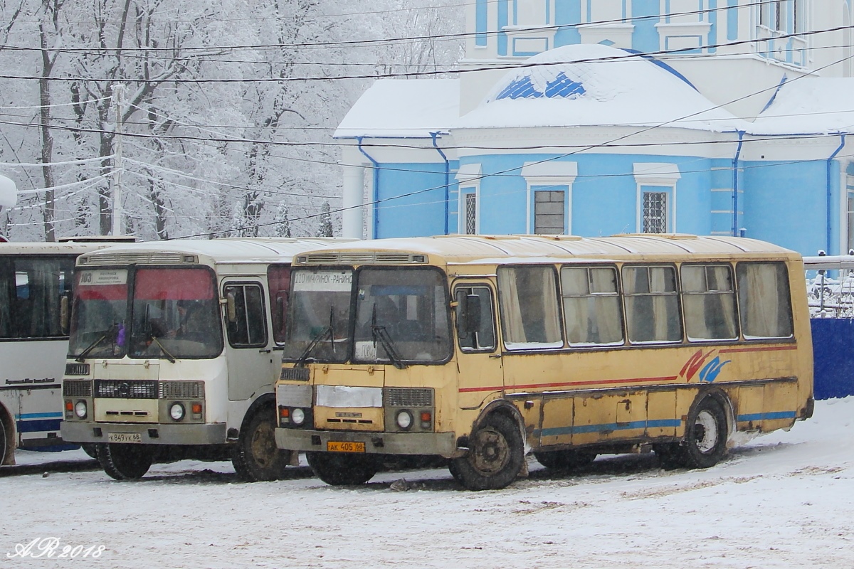 Тамбовская область, ПАЗ-4234 № АК 405 68