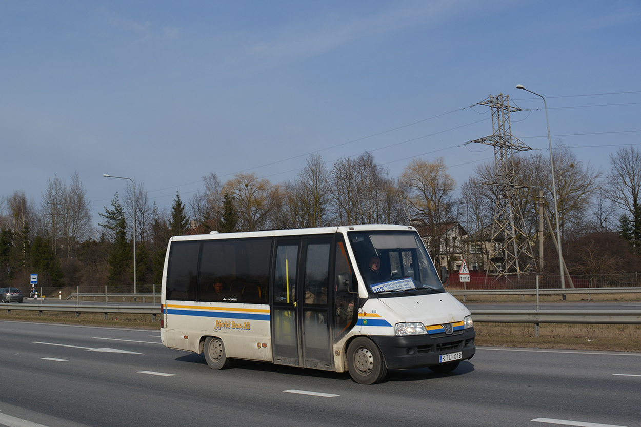 Литва, Jonckheere ProCity II (Peugeot Boxer) № KTU 018