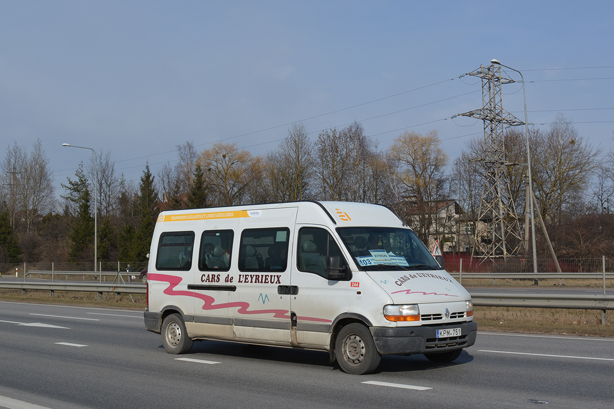 Литва, Renault Master № KPM 751