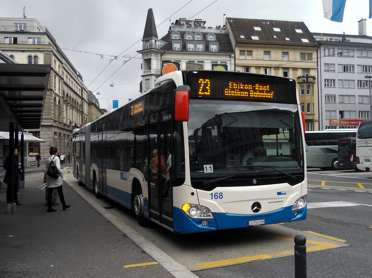 Швейцария, Mercedes-Benz Citaro C2 G № 168