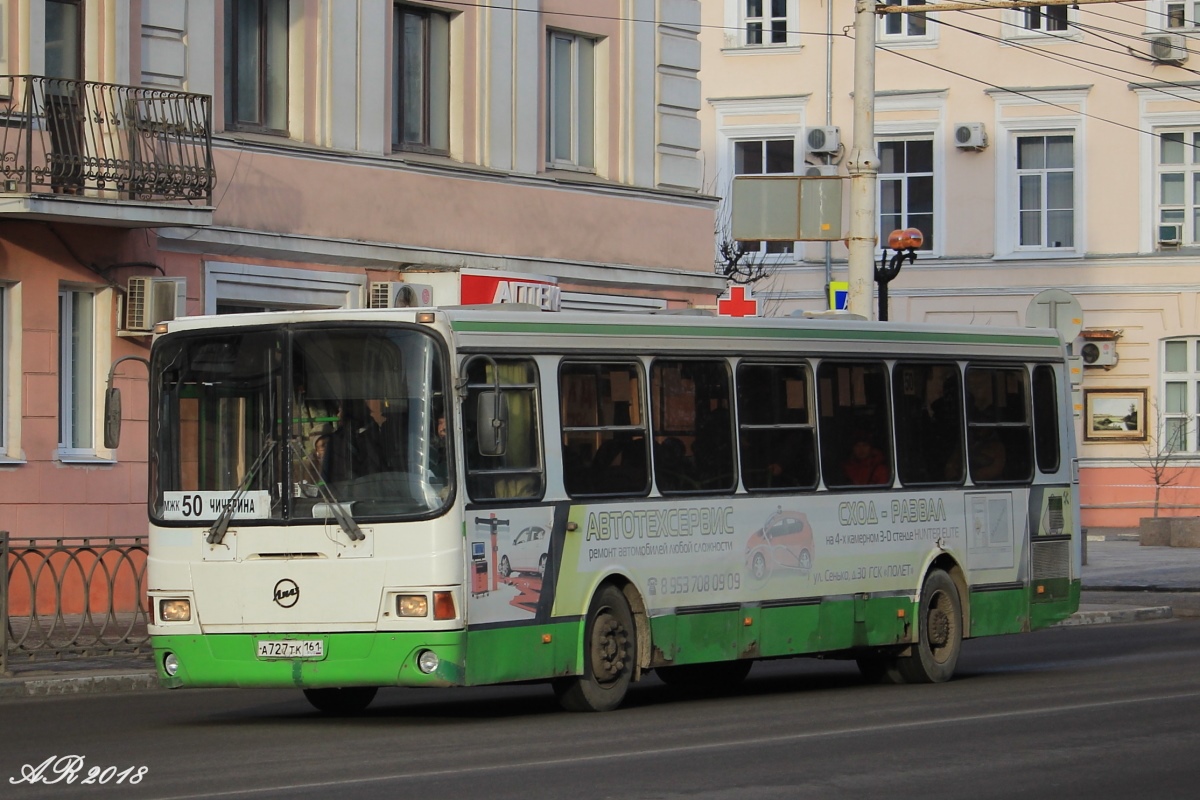 Тамбовская область, ЛиАЗ-5256.45 № А 727 ТК 161