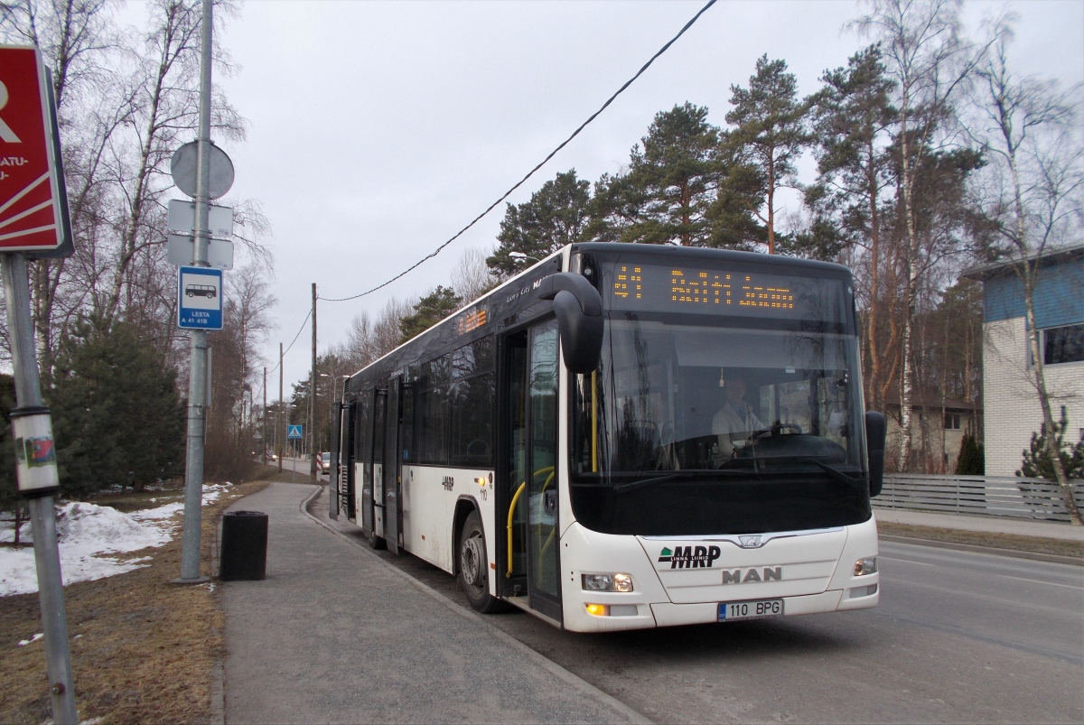 Эстония, MAN A78 Lion's City LE EL293 № 110