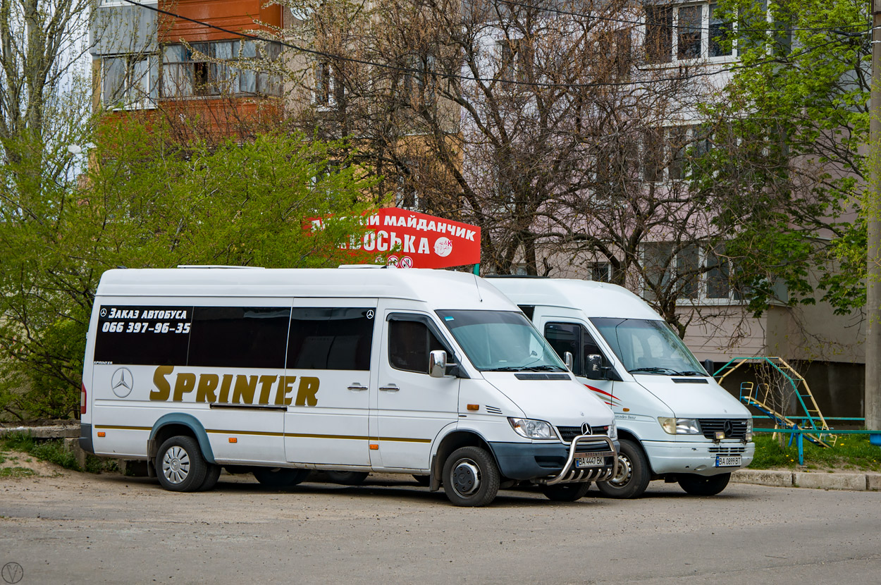 Kirovograd region, Mercedes-Benz Sprinter W904 416CDI č. BA 4447 BK