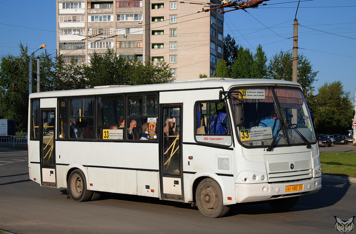 Nizhegorodskaya region, PAZ-320412-03 č. АТ 480 52