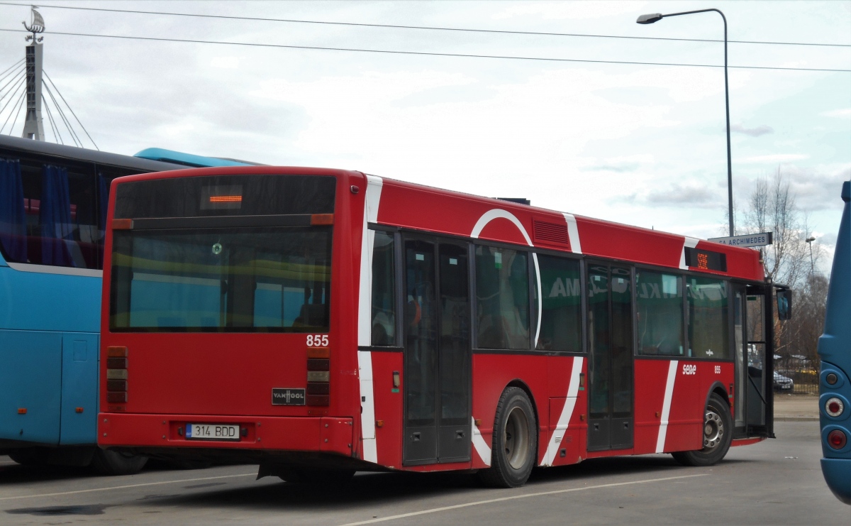 Эстония, Van Hool A300 № 855