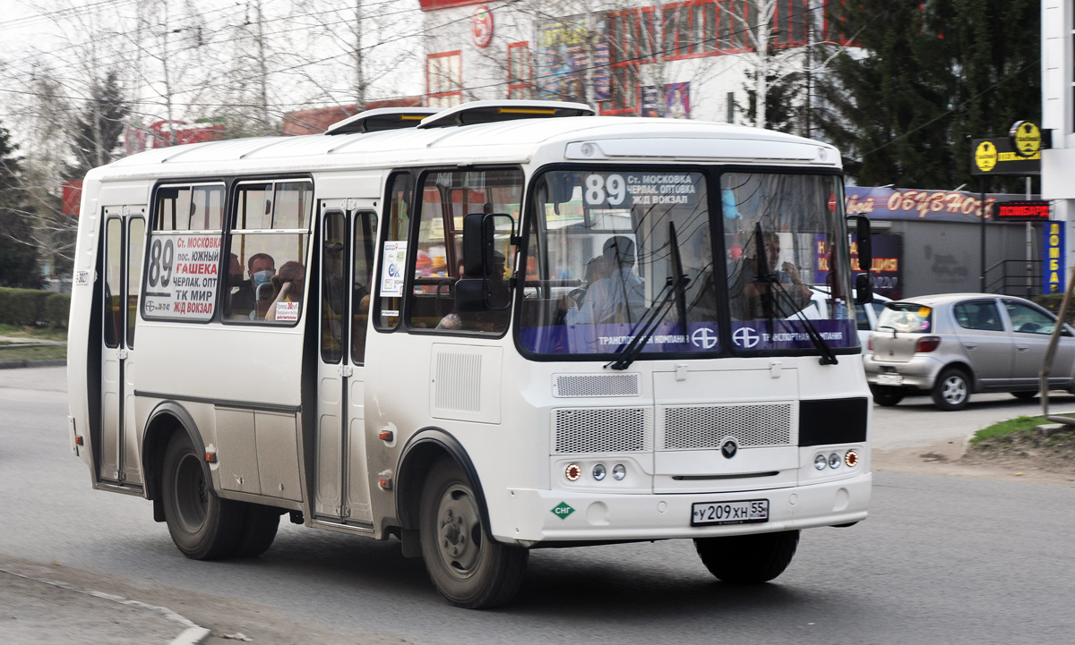 Омская область, ПАЗ-32054 № 3027