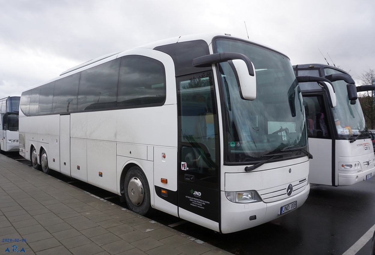 Литва, Mercedes-Benz O580-16RHD Travego M № JND 006