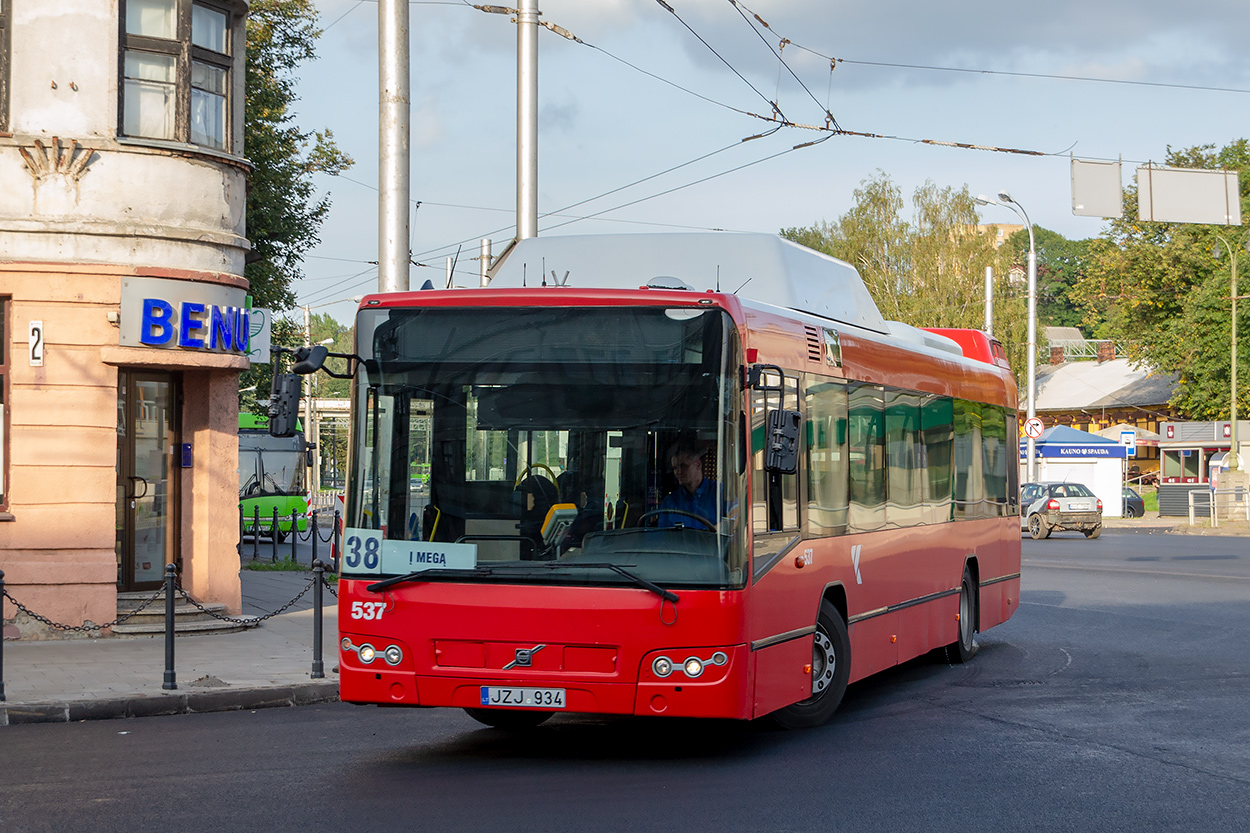 Литва, Volvo 7700 CNG № 537