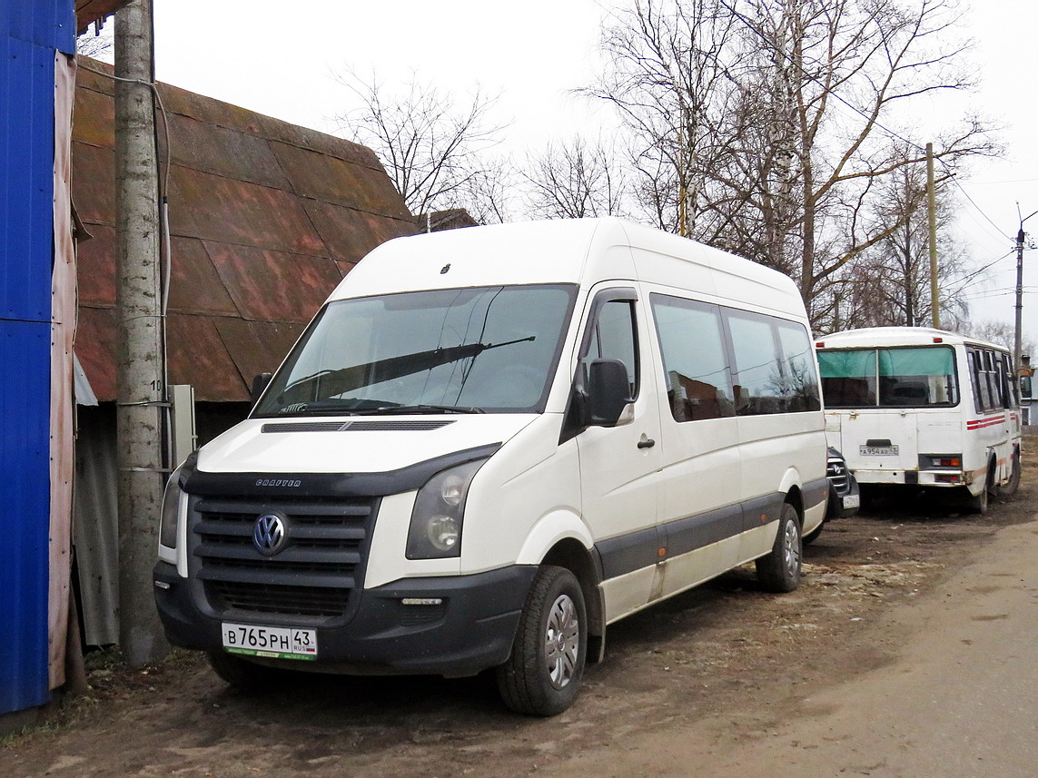 Кировская область, Volkswagen Crafter № В 765 РН 43 — Фото — Автобусный  транспорт