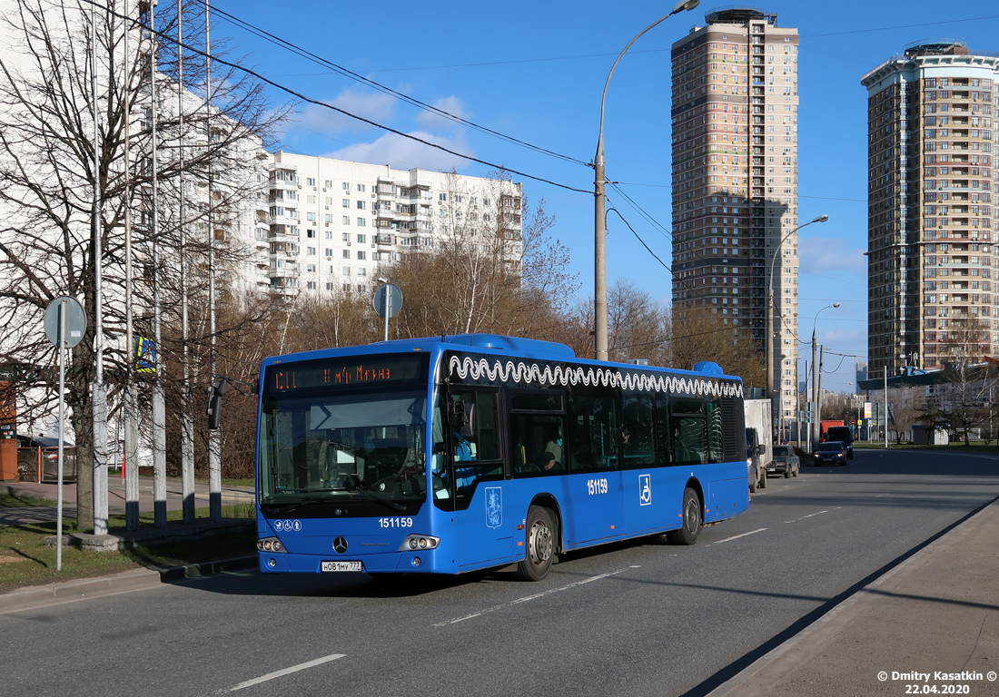 Москва, Mercedes-Benz Conecto II № 151159