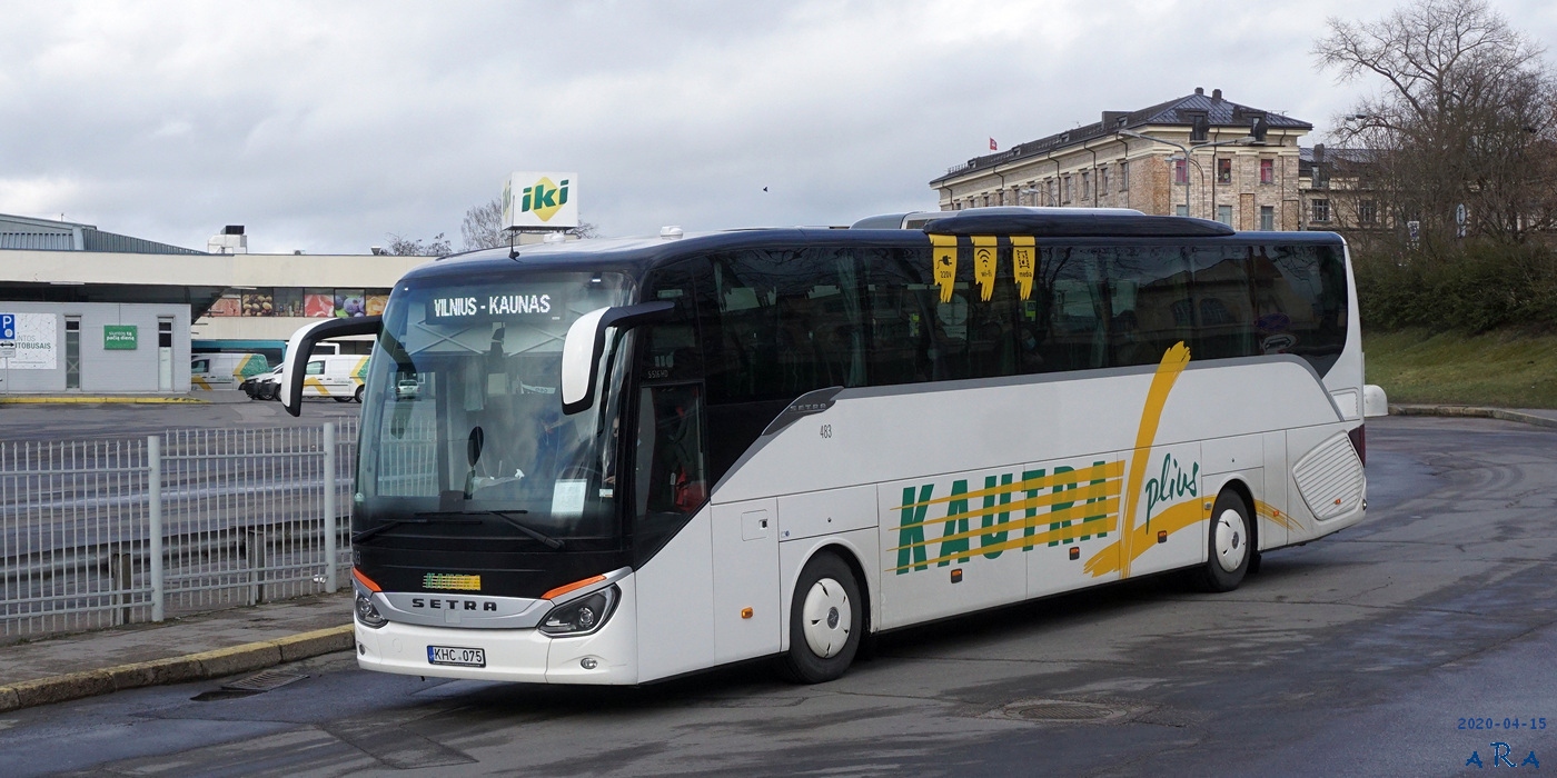 Литва, Setra S516HD/2 № 483