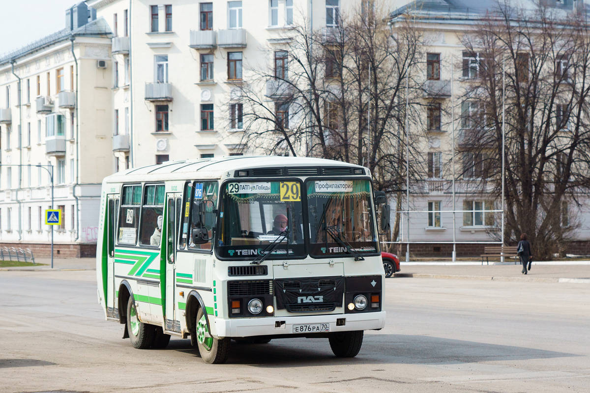 Томская область, ПАЗ-32054 № Е 876 РА 70