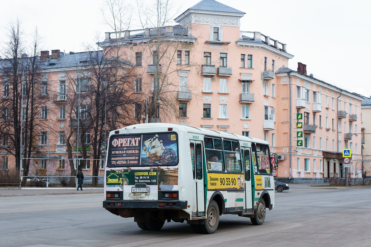 Томская вобласць, ПАЗ-32054 № Е 519 ХУ 70