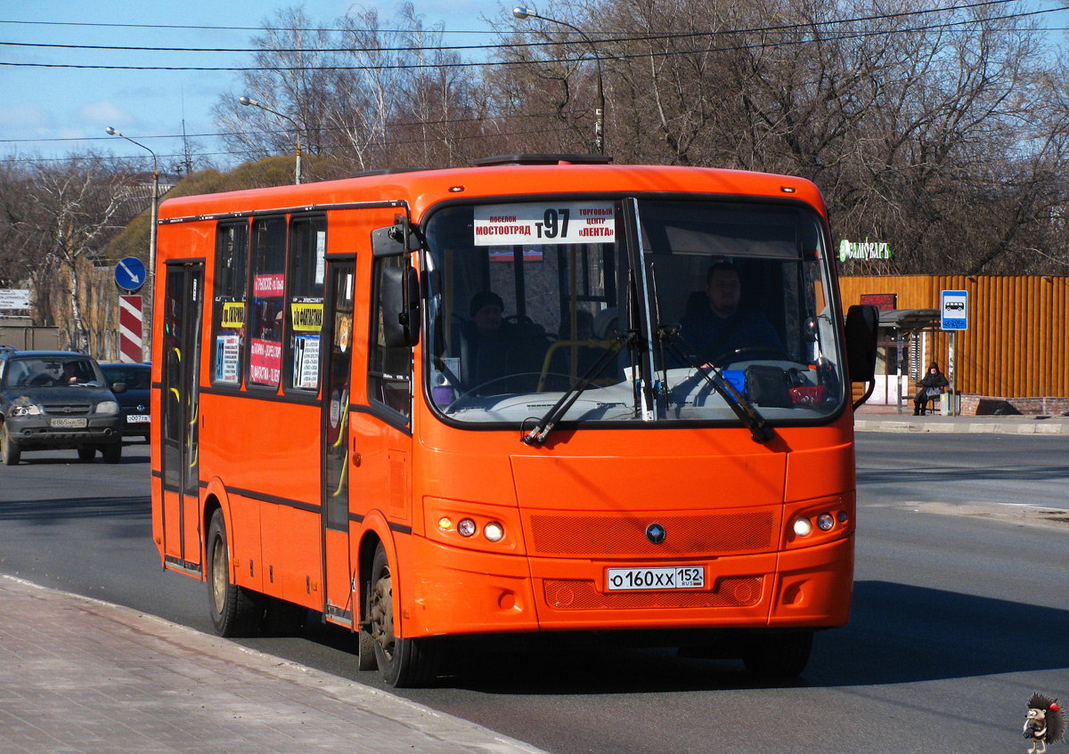 Нижегородская область, ПАЗ-320414-05 "Вектор" № О 160 ХХ 152