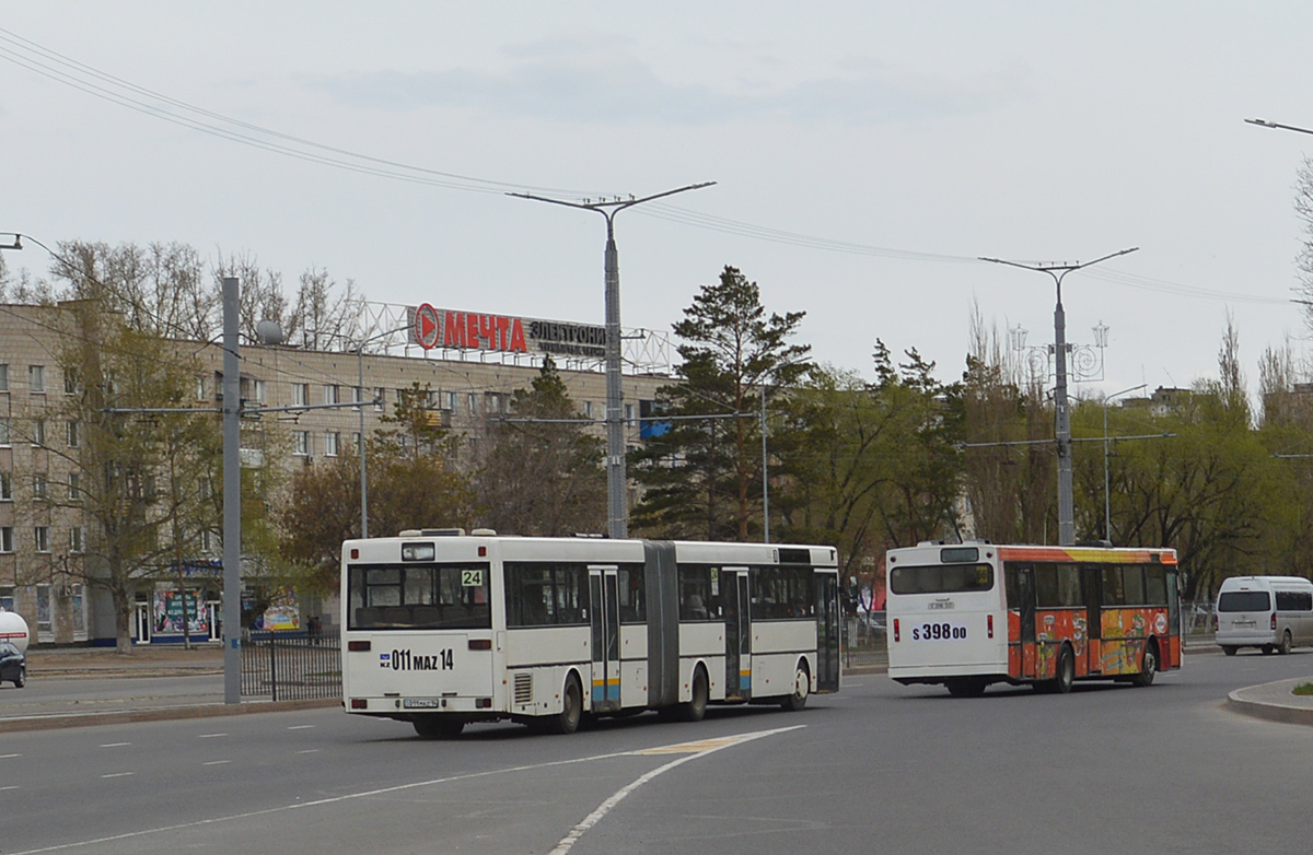 Павлодарская область, Mercedes-Benz O405G № 011 MAZ 14; Павлодарская область, Wiima K202 № S 398 OO