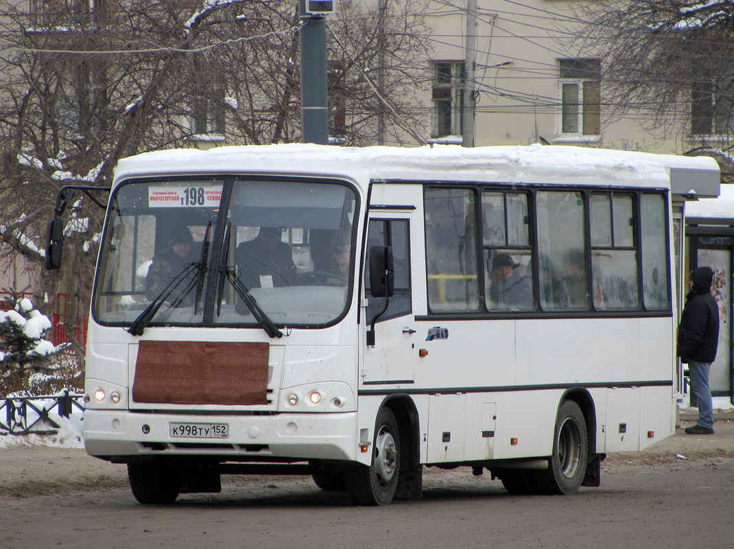 Нижегородская область, ПАЗ-320402-05 № К 998 ТУ 152