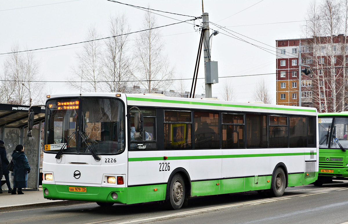 Тюменская область, ЛиАЗ-5293.53 № 2226