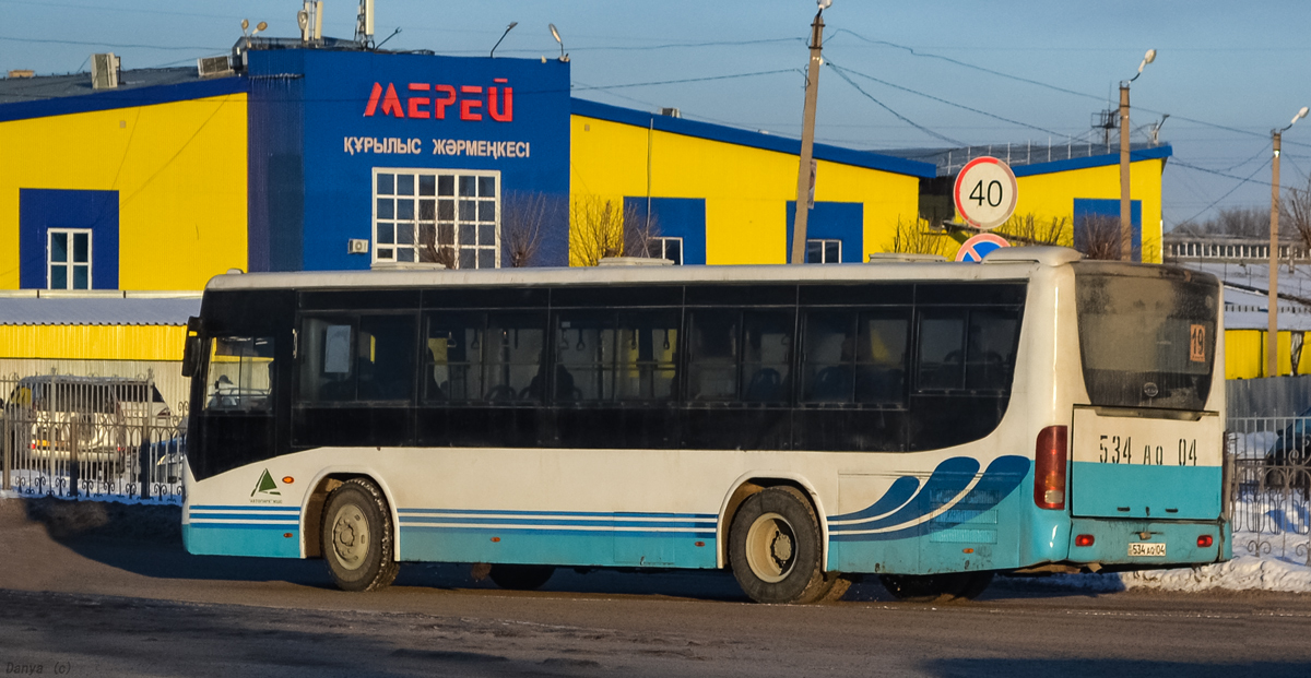 Актюбинская область, Heke JAC HK6105G № 534 AQ 04