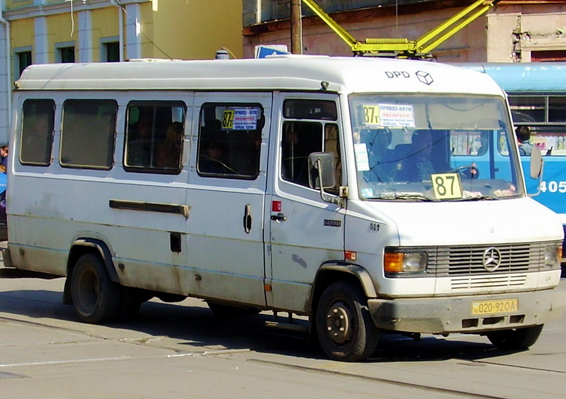 Одесская область, Mercedes-Benz T2 609D № 020-92 ОА