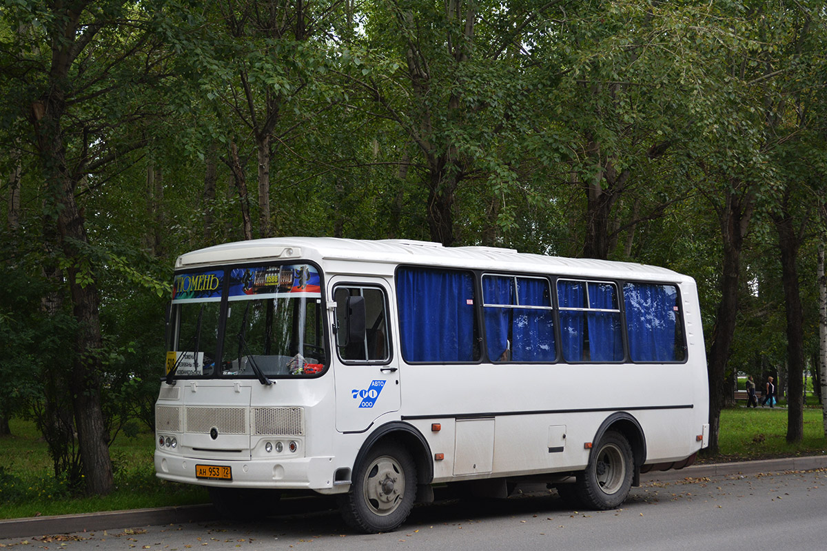 Тюменская область, ПАЗ-32053 № АН 953 72