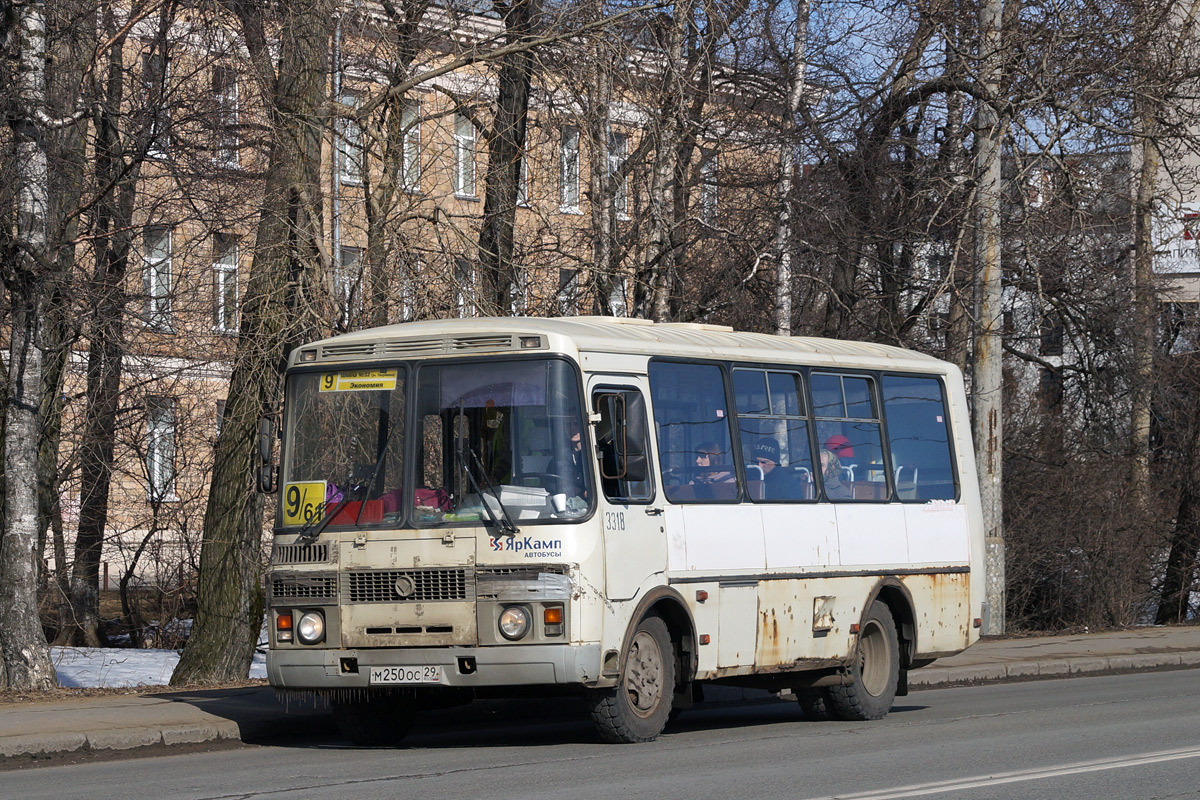 Архангельская область, ПАЗ-32054 № 3318