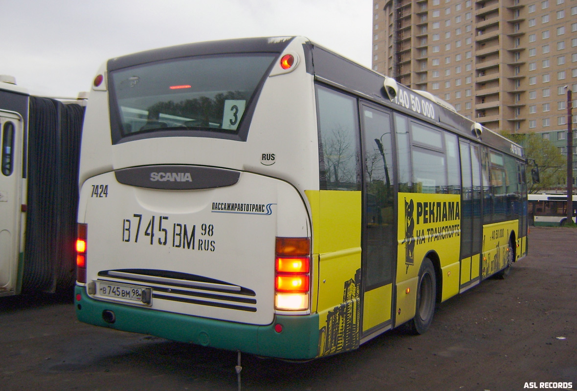 Санкт-Петербург, Scania OmniLink I (Скания-Питер) № 7424