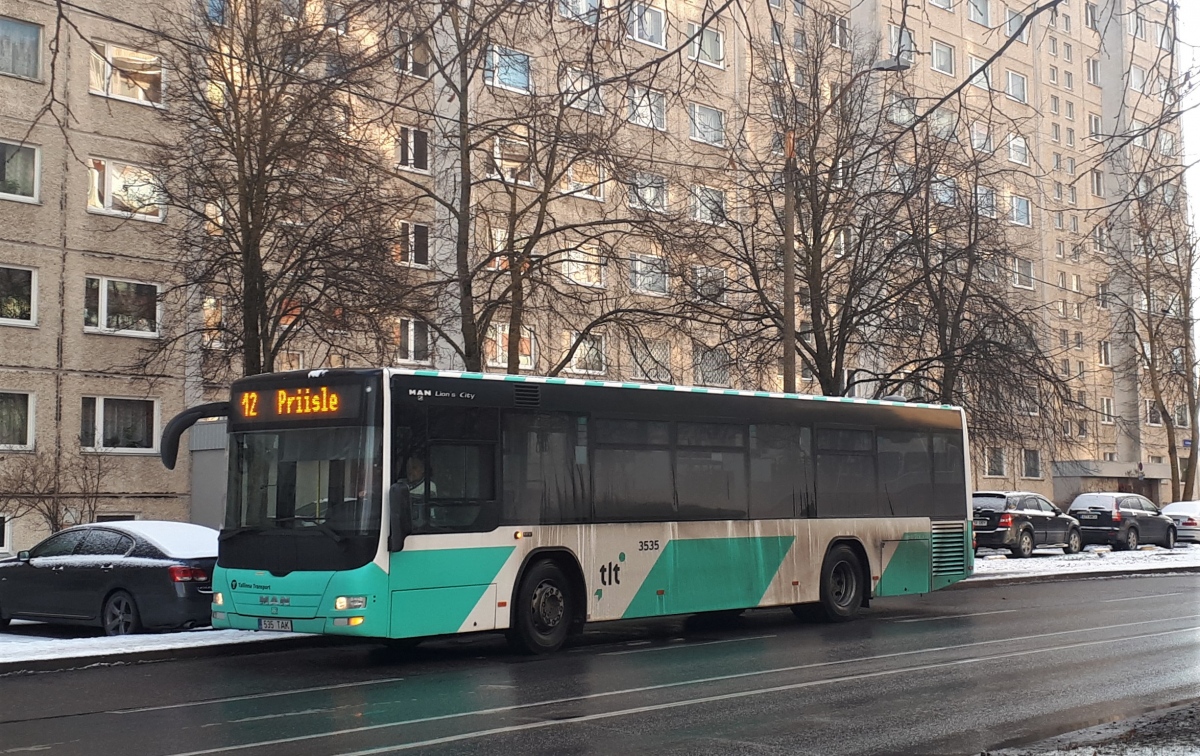 Эстония, MAN A78 Lion's City LE EL293 № 3535