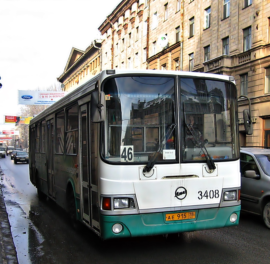 Санкт-Петербург, ЛиАЗ-5256.25 № 3408