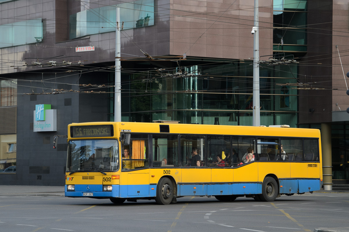 Литва, Mercedes-Benz O405N2 № 502